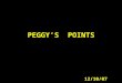 Peggy's Points 1