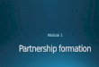 Partnership Formation and Operation (Better)