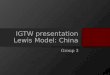 Lewis Model Analysis of China