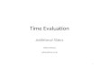 Time Evaluation Additional Slides - HR310 Final (2)