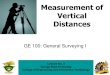 Measurement of Vertical Distances
