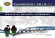 MBE Placement Brochure