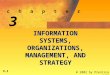 3.1 © 2002 by Prentice Hall c h a p t e r 3 3 INFORMATION SYSTEMS, ORGANIZATIONS, MANAGEMENT, AND STRATEGY