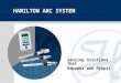 HAMILTON ARC SYSTEM Sensing Solutions that Empower and Propel
