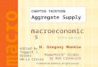 Macroeconomics fifth edition N. Gregory Mankiw PowerPoint ® Slides by Ron Cronovich macro © 2004 Worth Publishers, all rights reserved CHAPTER THIRTEEN