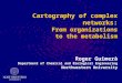 Cartography of complex networks: From organizations to the metabolism Cartography of complex networks: From organizations to the metabolism Roger Guimerà