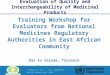 Slide 1 of 53D.K. Mubangizi, Dar Es Salaam Sept. 2007 Training Workshop for Evaluators from National Medicines Regulatory Authorities in East African Community
