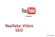 YouTube Video SEO An Introduction to By @Amnsaad