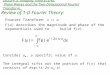 Lecture 5: Imaging Theory (3/6): Plane Waves and the Two-Dimensional Fourier Transform. Review of 1-D Fourier Theory: Fourier Transform: x ↔ u F(u) describes