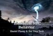 Individual NPC Behavior Daniel Phang & Sui Ying Teoh