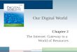 Our Digital World Chapter 2 The Internet: Gateway to a World of Resources © Paradigm Publishing, Inc.1