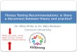 Dr. Mike Miller & Dr. Wes Meeteer Concord University Fitness Testing Recommendations: Is there a disconnect between theory and practice? While you wait…write