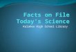 Kalaheo High School Library. Today’s Science is a science database