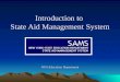 Introduction to State Aid Management System NYS Education Department