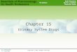Copyright © 2015 Cengage Learning® Chapter 15 Urinary System Drugs