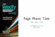 Page Phase Time Chao (Ray) Feng rayfeng@Microsoft.com @crazychao