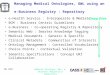 XML 2004 Medical Ontology, OWL, e-Business Registry & Repository Managing Medical Ontologies, OWL using an e-Business Registry : Repository e-Health Service