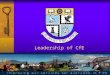 1 Leadership of CfE. 2 Viewforth High School  Fife’s smallest High School  Fife’s most unsuitable buildings  Highest FMR in Fife  Almost 67% pupils