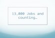 13,000 Jobs and counting…. Advertising and Data Platform Our System
