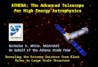 Athena – Advanced Telescope for High Energy Astrophysics ATHENA: The Advanced Telescope for High Energy Astrophysics Nicholas E. White, NASA/GSFC On behalf