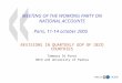 1 MEETING OF THE WORKING PARTY ON NATIONAL ACCOUNTS Paris, 11-14 october 2005 REVISIONS IN QUARTERLY GDP OF OECD COUNTRIES Tommaso Di Fonzo OECD and University