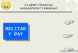 MILITARY PAY US ARMY FINANCIAL MANAGEMENT COMMAND