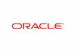 Oracle Database 11g for Data Warehousing Presenterâ€™s Name Presenterâ€™s Title