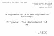 UN Regulation No. 4 on Rear Registration Plate Lamps Proposal for Amendment of R4 JASIC Submitted by the expert from Japan Informal document GRE-70-38