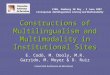 Constructions of Multilingualism and Multimodality in Institutional Sites E. Codó, M. Dooly, M.R. Garrido, M. Moyer & D. Ruiz ISB6, Hamburg 30 May – 2
