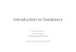 Introduction to Databases 6.830 Lecture 1 Sam Madden madden@csail.mit.edu madden@csail.mit.edu 