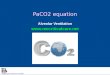PaCO2 equation Alveolar Ventilation  1
