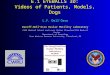 E.1 EYEBALLS 3D: Videos of Patients, Models, Dogs L.F. Dell'Osso Daroff-Dell’Osso Ocular Motility Laboratory CASE Medical School and Louis Stokes Cleveland