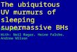 The ubiquitous UV murmurs of sleeping supermassive BHs Dani Maoz With: Neil Nagar, Heino Falcke, Andrew Wilson