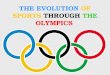THE EVOLUTION OF SPORTS THROUGH THE OLYMPICS. OLD SUMMER SPORTS Cricket: 1900 Croquet: 1900 Stretches and relaxes: 1900-1904/1908-1920 Golf: 1900-1904