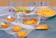 Pastry-making A. Basic method B. Preparing tart cases
