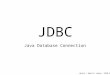 Helia / Martti Laiho, 1998-2000 JDBC Java Database Connection