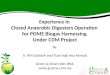 Experience in Closed Anaerobic Digesters Operation for POME Biogas Harnessing Under CDM Project By Ir. RM Subbiah and Tuan Haji Alui Ahmad Green & Smart