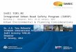 INDONESIA INFRASTRUCTURE INITIATIVE IndII T281.02 Integrated Urban Road Safety Program (IURSP) Workshop 2 – Denpasar, Bali. 22-23 January, 2015 Urban Environmental