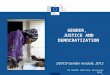 GENDER, JUSTICE AND DEMOCRATIZATION DEVCO Gender module, 2012 EU Gender Advisory Serivices 2012 1