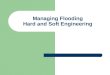 Managing Flooding Hard and Soft Engineering. HARD ENGINEERING This uses technology, large amounts of money to try and control the river. It can prevent