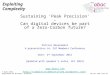 Exploiting Complexity abaci The Partnership   Sustaining 'Peak Precision' – Can digital devices