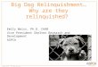 © 2012 ASPCA ®. All Rights Reserved. Big Dog Relinquishment…Why are they relinquished? Emily Weiss, Ph.D. CAAB Vice President Shelter Research and Development