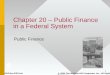 1 Chapter 20 – Public Finance in a Federal System Public Finance McGraw-Hill/Irwin © 2005 The McGraw-Hill Companies, Inc., All Rights Reserved
