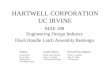 HARTWELL CORPORATION UC IRVINE MAE 188 Engineering Design Industry Flush Handle Latch Assembly Redesign