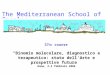 The Mediterranean School of Oncology 37 th course “Binomio molecolare, diagnostico e terapeutico: stato dell'arte e prospettive future” Roma, 2-3 febbraio