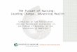 The Future of Nursing: Leading Change, Advancing Health Committee on the Robert Wood Johnson Foundation Initiative on the Future of Nursing, at the Institute