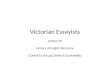 Victorian Essayists Lecture 20 History of English literature COMSATS Virtual CAMPUS ISLAMABAD