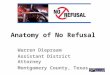 Anatomy of No Refusal Warren Diepraam Assistant District Attorney Montgomery County, Texas