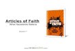 Articles of Faith What Nazarenes Believe  Session 7