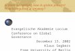 Is there something new in global politics? How to regulate it, anyway? Evangelische Akademie Loccum Conference on Global Governance December 13, 2002 Klaus